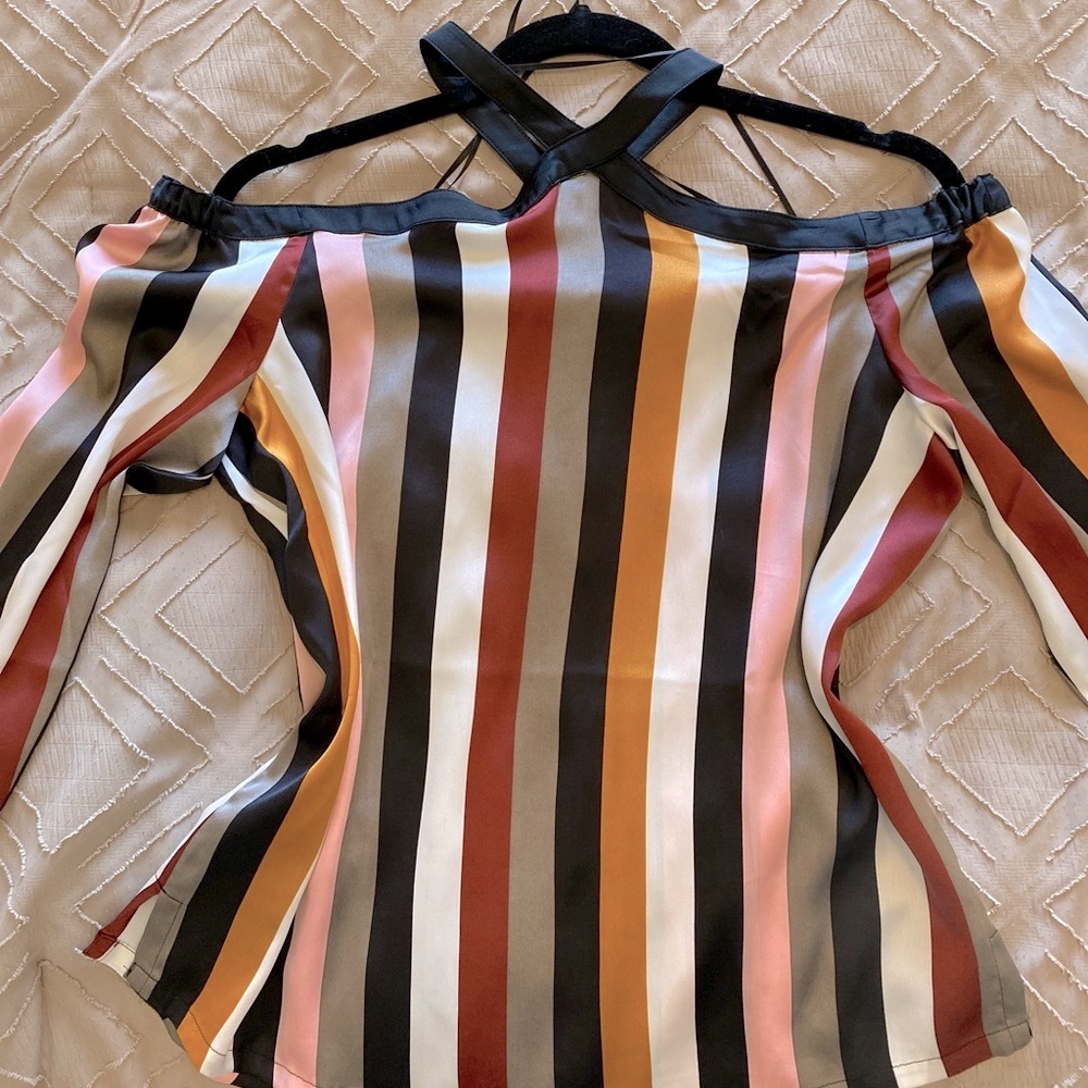 Loft Off the Shoulder Long Sleeve